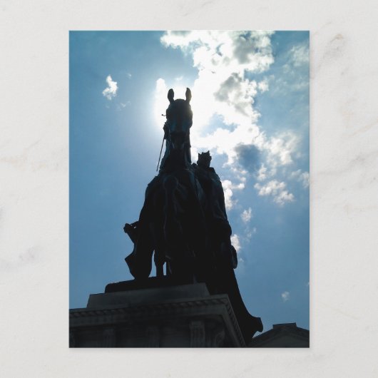 King Louis IX, Art Hill, Forest Park Postkarte (Vorderseite)