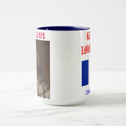 King Louis XVI. of France Coffee Cup Tasse (Zentrum)