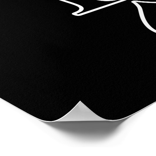 King Love Valentine Romantic Valentines Day Pärche Poster (Ecke)