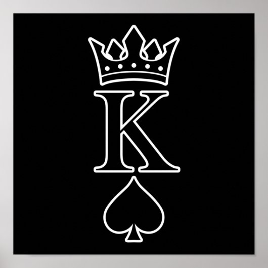 King Love Valentine Romantic Valentines Day Pärche Poster (Vorne)