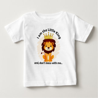 King-Löwe-Babyfeine Baby T-shirt