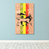 King Löwe Leinwanddruck (Insitu (Holzboden))