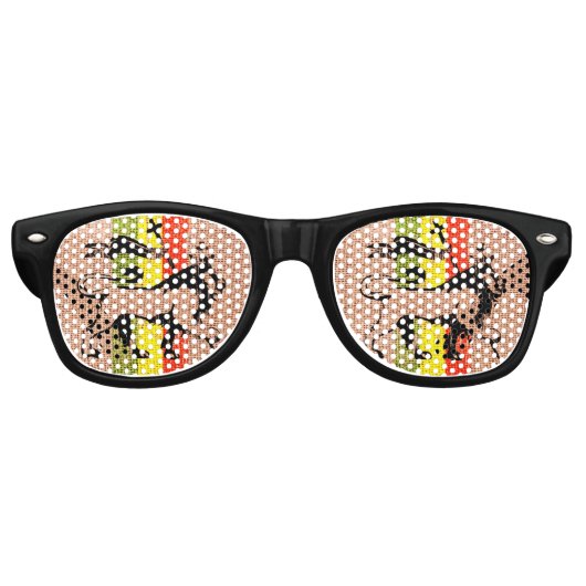 King Löwe Partybrille (Vorderseite)