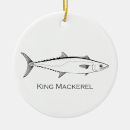 King-Mackerel-Logo Keramikornament
