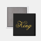King Magnet (Vorderseite/Rückseite)