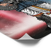 King Mahabali World Tour | Funny Onam Konzert Poster (Ecke)