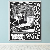 King Mark & Sir Tristram Leinwanddruck (Insitu (Holzboden))
