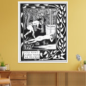 King Mark & Sir Tristram Leinwanddruck (Insitu (Wohnzimmer))