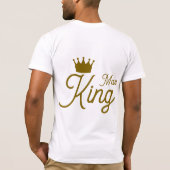 King Matching Shirts – Minimal Crown Line  (Rückseite)
