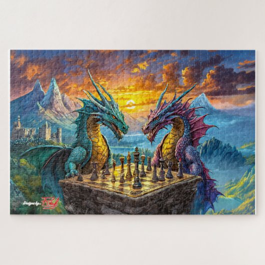 King Me Design von Rich AMeN Gill Puzzle (Horizontal)