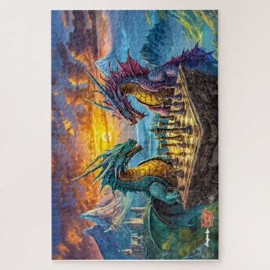 King Me Design von Rich AMeN Gill Puzzle (Vertikal)