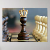 King Me-game of chess Poster (Vorne)