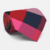 King Me Kariert Necktie Krawatte (Gerollt)