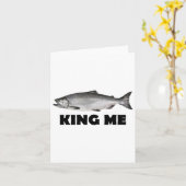King Me Lmon Fischen Karte (Gelbe Blume)