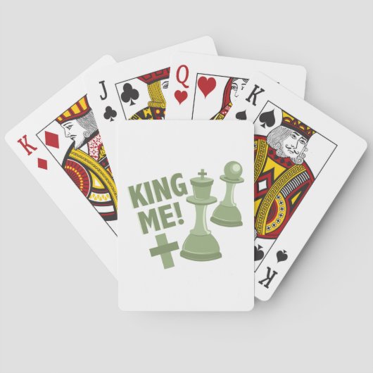King Me Spielkarten (Rückseite)