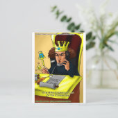 King Midas Catches Common Gold Funny Gifts T-Shirt Postkarte (Stehend Vorderseite)