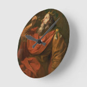 King Midas Runde Wanduhr (Winkel)