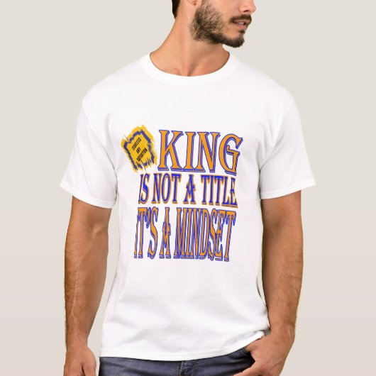 King Mindset Lion T-Shirt (Vorderseite)
