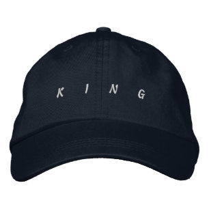 KING Navy-Hut passt perfekt zu jedem Anlass Herren Bestickte Baseballkappe