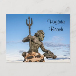 King Neptun Statue Postcard Postkarte
