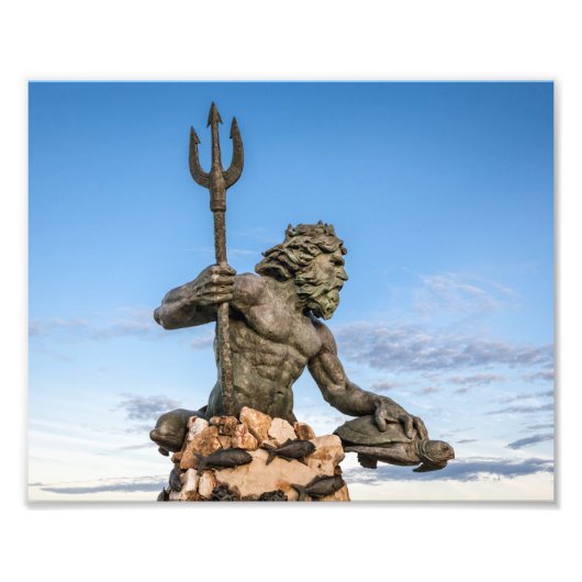 King Neptune Fotodruck (Vorne)