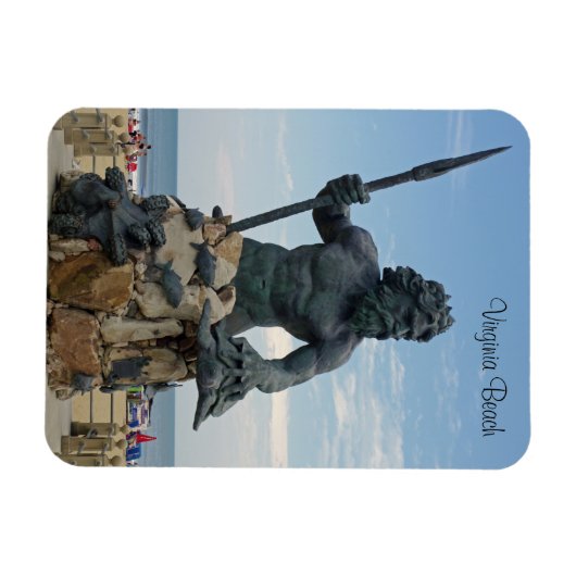 King Neptune Magnet (Horizontal)