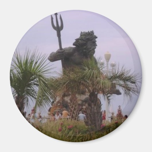 King Neptune Magnet (Vorne)