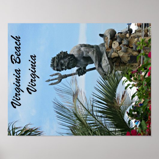 King Neptune Park, Virginia Beach, VA Poster (Vorne)