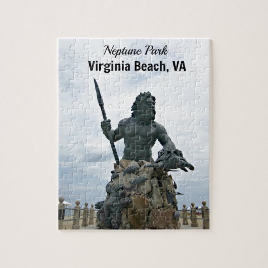 King Neptune Park, Virginia Beach, VA Puzzle (Vertikal)