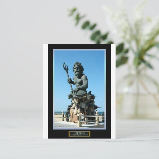 King Neptune Postkarte (Stehend Vorderseite)