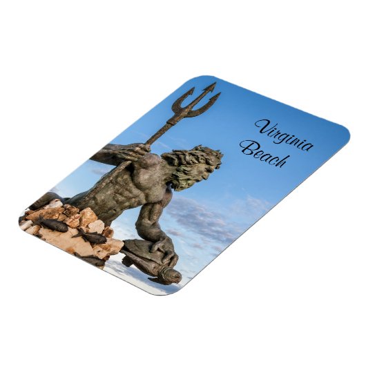 King Neptune Statue Magnet (Linke Seite)