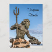 King Neptune Statue Postkarte (Vorderseite)