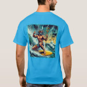 King Neptune SURF T-Shirt (Rückseite)
