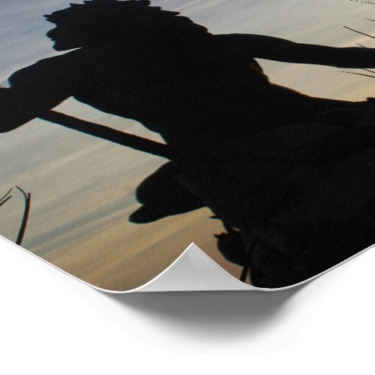 King Neptune Virginia Beach Poster (Ecke)