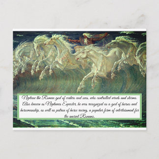 King Neptune's Horses Postcard Postkarte