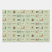 King Nutcracker Weihnachtswrackpapier Geschenkpapier Set (Vorderseite 2)