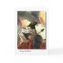 King of Aether Tarot Grußkarte