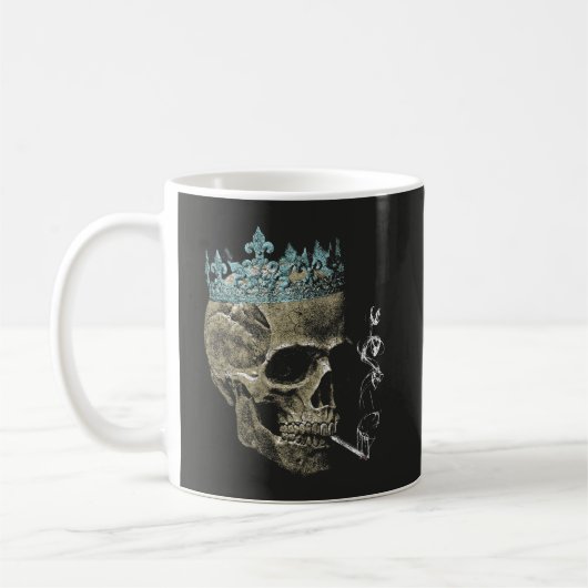King of Ashes - Gothic Streetwear Design Kaffeetasse (Links)