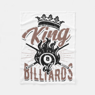 King of Billard - 8-Loch-Pool und Khalk Fleecedecke
