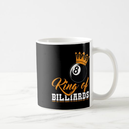 King of Billiards Aight Ll Crown Kaffeetasse (Rechts)