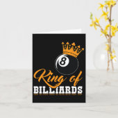 King of Billiards Aight Ll Crown Karte (Gelbe Blume)