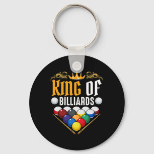 King of Billiards Pool Billiard Snooker Lover Hob Schlüsselanhänger