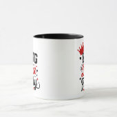 King of Black Friday Crown Typography Tasse (Zentrum)