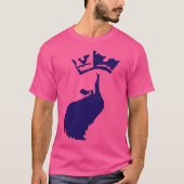 King of Blue Beard on Pink T-Shirt (Vorderseite)