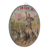 King of Bock Beer Riding ziegen Dartboard Dartscheibe (Vorderseite Links)