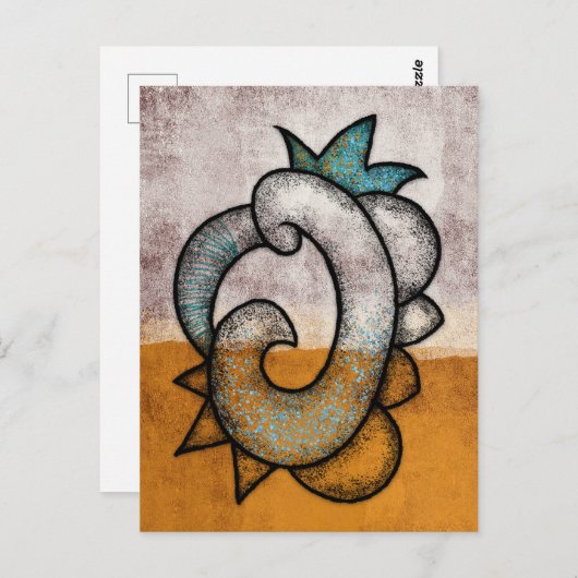 King of Chaos Postcard Postkarte (Vorne/Hinten)