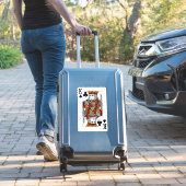 King of Clubs Aufkleber (Koffer Insitu)