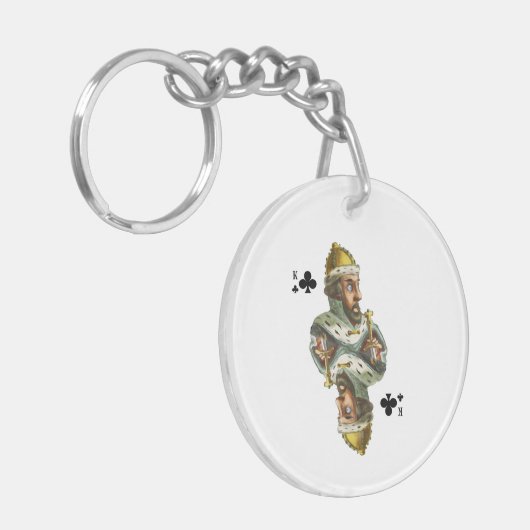 King of Clubs Schlüsselanhänger (Vorderseite links)