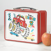 King of Crush Monster Truck Metall Brotdose (Beispiel)