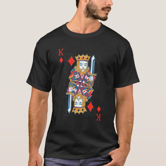 King Of Diamonds     Easy Halloween Costume Front  T-Shirt (Vorderseite)